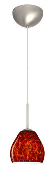 Bolla One Light Pendant in Satin Nickel (74|1BC412241SN)