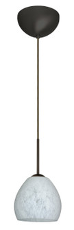 Bolla One Light Pendant in Bronze (74|1BC412219HALBR)