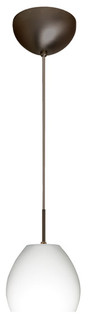 Bolla One Light Pendant in Bronze (74|1BC412207BR)