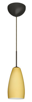 Chrissy One Light Pendant in Bronze (74|1BC1509VMLEDBR)