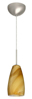 Chrissy One Light Pendant in Satin Nickel (74|1BC1509HNSN)