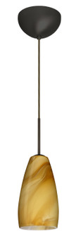 Chrissy One Light Pendant in Bronze (74|1BC1509HNMEDBR)