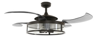 Classic 48``Ceiling Fan in Antique Black and Smoke (457|212927010)
