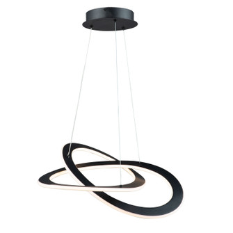 Celestial LED Chandelier in Matte Black (78|AC7076BK)