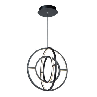 Celestial LED Chandelier in Matte Black (78|AC6660BK)