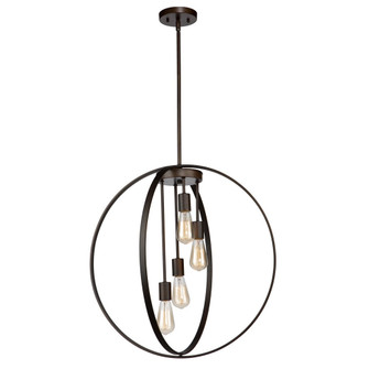 Newport Four Light Chandelier in Oil Rubbed Bronze (78|AC10884OB)