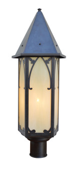 Saint George One Light Post Mount in Verdigris Patina (37|SGP10FVP)