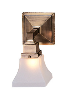 Ruskin One Light Wall Mount in Rustic Brown (37|RS1RB)