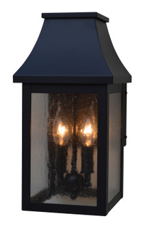 Providence Two Light Flush /Wall Mount in Satin Black (37|PRW7CLRBK)