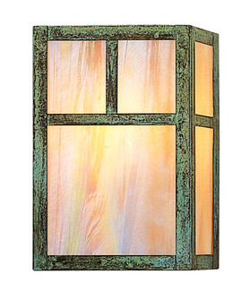 Mission One Light Wall Sconce in Verdigris Patina (37|MS10TGWVP)