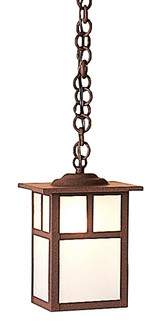 Mission One Light Pendant in Rustic Brown (37|MH6TFRB)