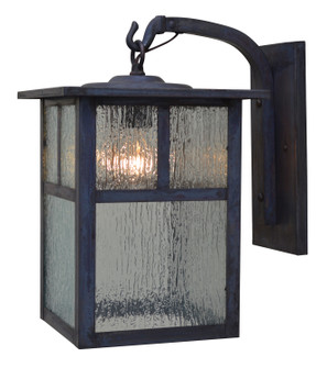 Mission One Light Wall Mount in Antique Brass (37|MB10TWOAB)