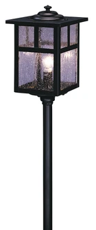 Mission One Light Stem Mount in Rustic Brown (37|LV18M5TCSRB)