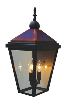 Lancaster Two Light Wall Mount in Satin Black with Raw Copper Accents (37|LAB9CSBKRC)