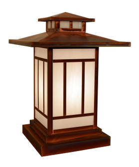 Kennebec One Light Column Mount in Rustic Brown (37|KC12FRB)