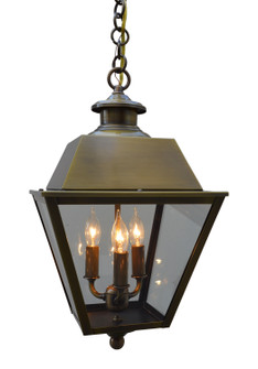 Inverness Three Light Pendant in Antique Brass (37|INH10MRRMAB)