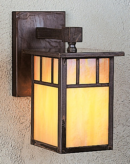 Huntington One Light Wall Mount in Mission Brown (37|HB4LWDTGWMB)