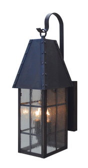Hampton Two Light Wall Mount in Slate (37|HAB6CLRS)