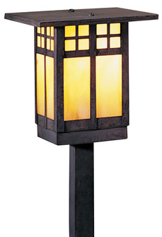 Glasgow One Light Stem Mount in Rustic Brown (37|GSP6GWCRB)