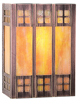 Glasgow One Light Wall Mount in Rustic Brown (37|GSADA9GWCRB)