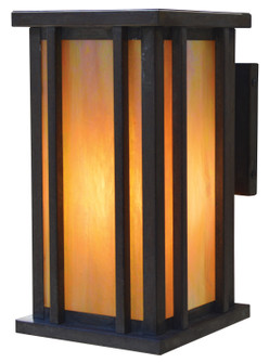 Glencoe One Light Wall Mount in Rustic Brown (37|GLB9OFRB)