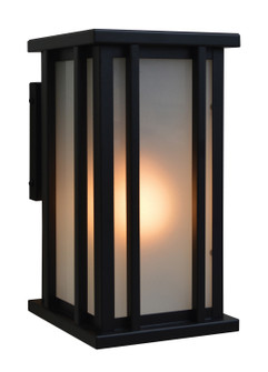 Glencoe One Light Wall Mount in Satin Black (37|GLB6FBK)