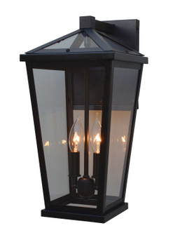 Devonshire Two Light Wall Mount in Satin Black (37|DEB8DDBK)