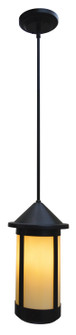 Berkeley One Light Pendant in Satin Black (37|BSH7LOFBK)