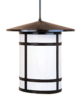 Berkeley One Light Pendant in Slate (37|BSH17LTNS)