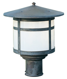 Berkeley One Light Post Mount in Satin Black (37|BP11GWBK)