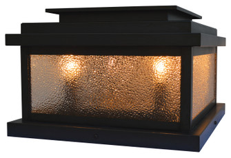 Bournemouth Four Light Column Mount in Satin Black (37|BOC14FLBK)