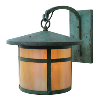 Berkeley One Light Wall Mount in Verdigris Patina (37|BB11GWVP)