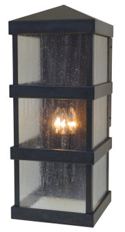 Barcelona Three Light Wall Mount in Satin Black (37|BAW10FLBK)