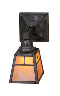 A-Line One Light Wall Mount in Rustic Brown (37|AS1EWORB)