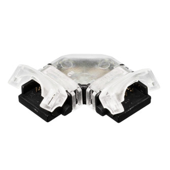 Tape Light Accessories L Heavy Duty Snap Connector in White/Clear (303|TL4SPLLHD)