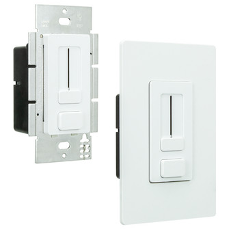 LED Dimmer LED Dimmer Switch + LED Power Supply In One in White (303|SWX10024)
