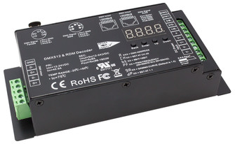 DMX 5Ch Dmx Rcvr W-Rj45, 5X8A, Cv in Black (303|RECDMXRJ45A5CH)