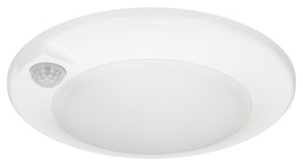 Quick Disc 6 6'' 15W Pir Sensor Closet Lite in White (303|QD6PIR30WH)