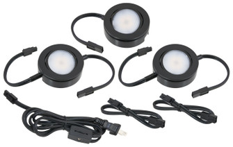 MVP LED Puck Light in Black (303|MVP330BK)