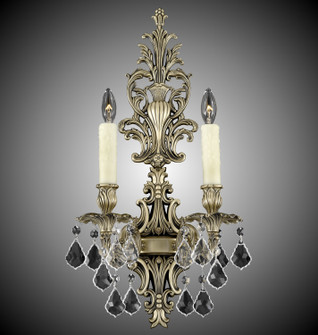 Wall Sconce Two Light Wall Sconce in Antique Silver (183|WS9485ATK10GST)