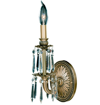 Wall Sconces One Light Wall Sconce in Polished Brass w/Black Inlay (183|WS9471ATK12GPI)