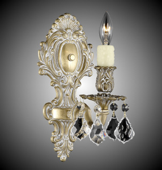 Wall Sconce One Light Wall Sconce in Polished Brass w/Black Inlay (183|WS9421O12GPI)