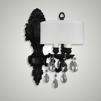 Wall Sconce Three Light Wall Sconce in Antique Silver (183|WS9420OTK10GSTHL)