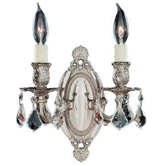 Wall Sconce Two Light Wall Sconce in Polished Brass w/Black Inlay (183|WS9412ALN12GST)
