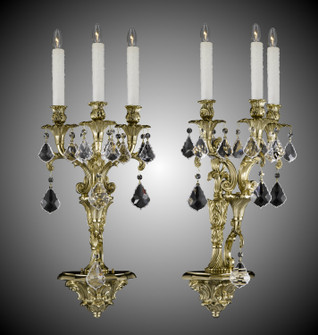 Blairsden Three Light Wall Sconce in French Gold Glossy (183|WS9086OLN03GPI)