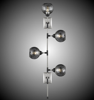 Magro Three Light Wall Sconce in Polished Nickel (183|WS3360438G)