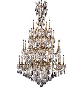 Bellagio 35 Light Chandelier in Polished Brass w/Umber Inlay (183|CH9827OLN01GST)