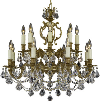 Rosetta 16 Light Chandelier in Old Bronze Satin (183|CH9572ATK05SST)