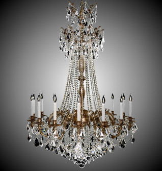 Biella 16 Light Chandelier in Aged Bronze satin (183|CH9278OTK13SPI)