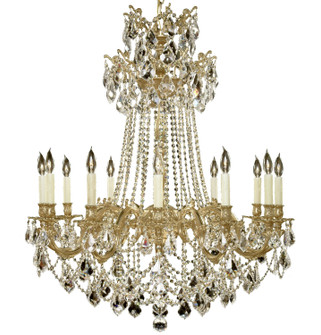 Biella 12 Light Chandelier in French Gold Glossy (183|CH9268A03GPI)